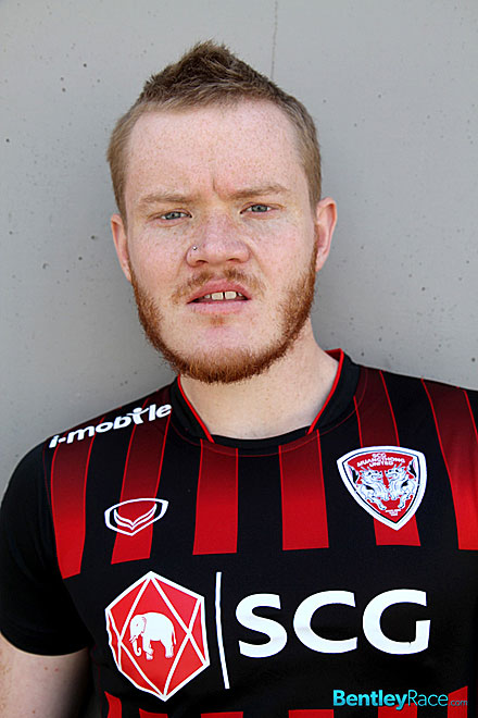 Aussie Red-Head, Beau, naked on the rooftop Image